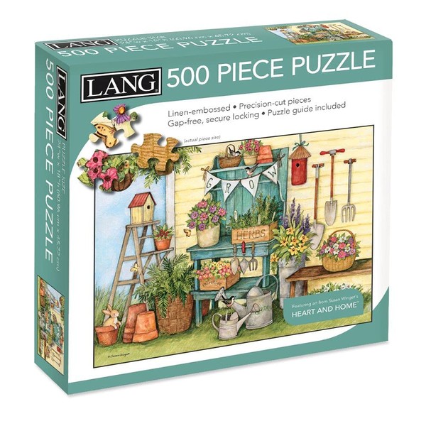 LANG Potters Bench Puzzle - 500 Pc (5039159)