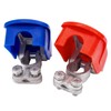 Ampper Brass Heavy Duty Quick Release Top Post Battery Terminal