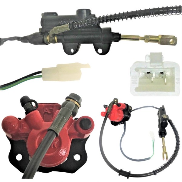 Unbranded Coolster 110cc 3050A, 110cc 3050AX, Rear Foot Brake Assembly