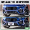 No Drill Front License Plate Bracket Holder Compatible with Maserati