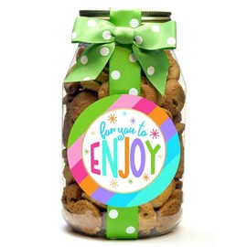 Nam's Bits Chocolate Chip Cookies - Enjoy Quart Jar - BSEN