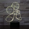 LED Video Lamp Megaman X Color Changing USB Night Light