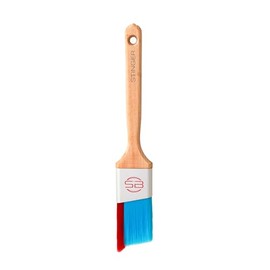 Stinger 1.5 inch Red Tip - Interior Professional Angle Paint Brush with Fill-A-Blend Technology - Trim Paint Brushes for Painting Walls, Cutting in, and Edges - Interior Angled Sash Brush