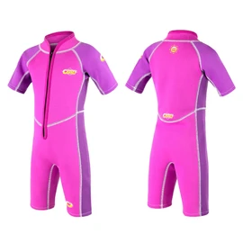 Osprey Toddlers 3mm Shorty Summer Kids Wetsuit, One Piece with SPF 50+ for Boys and Girls, Multiple Colours