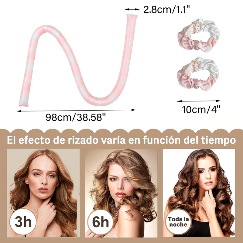 Rizador de Cabello sin Calor, Rizadores de Pelo sin Calor,