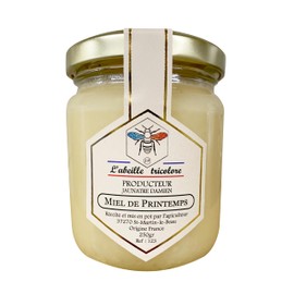 L'abeille tricolore Spring Blossom Honey 250 g 100% Natural from France