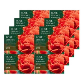 DUBORE 두보레 에센스비누 장미 100G 16개 세안 세수비누 대용량 Doubled Rose Essence Soap 100G 16pcs Facial Cleansing Soap Large Capacity