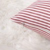 sourcing map Striped Canvas Cushion Covers 1PC, Throw Pillow Covers