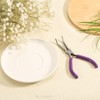 Fish Bone Pliers, Bent Nose Pliers/Tweezers with Non Slip Handle