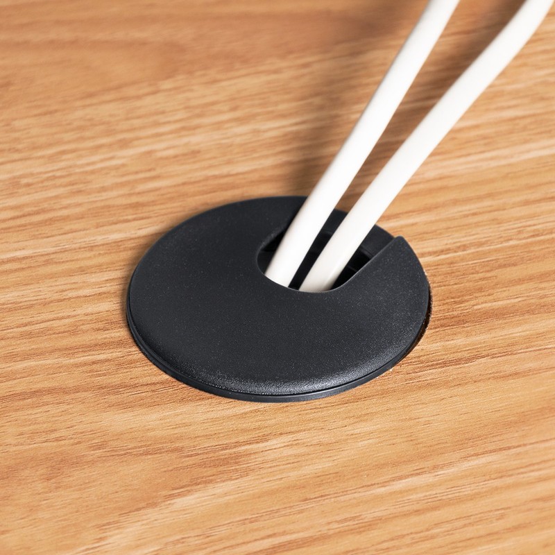Desk Grommet 2 Inch, Plastic Desk Cord Cable Hole Cover