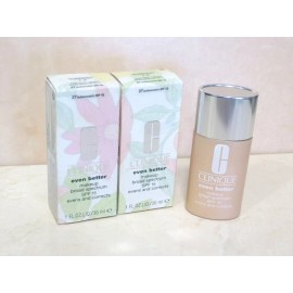 CLINIQUE EVEN BETTER MAKEUP SPF 15 - 27 BUTTERSCOTCH (MF-G) - 1 OZ LOT OF 2