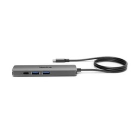 YEALINK BYOD Box Cable Hub, with 1.5m USB-C Cable USB-C to USB-A adapter included, easy plug&play setups, Support to charging the connected laptop