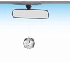Mirror Disco Ball Hanging Car Accessory - Rear View Mirror