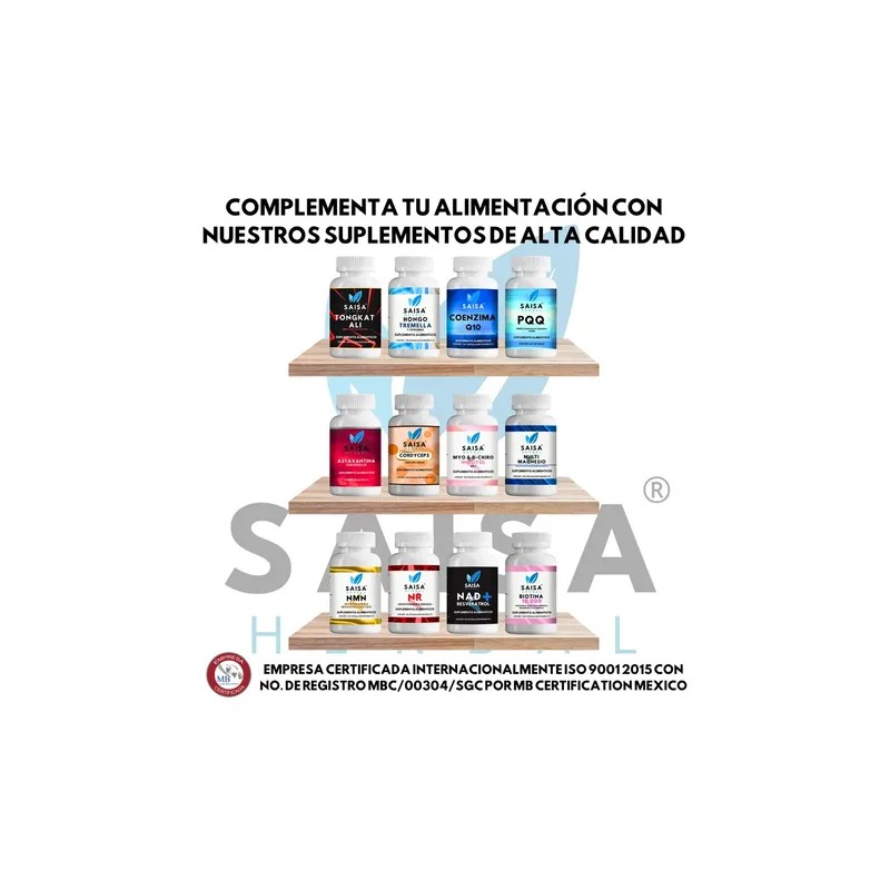 Citrato Magnesio 500 120 Cápsulas 100 Puro Saisa Herbal Relajante