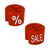 50 Size Tabs Mini Diameter 13 mm for Clothes Hangers