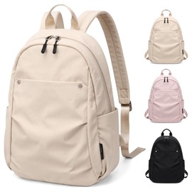 GOLF QUALITY Backpack Women's Small Multifunctional Backpack Casual Shoulder Bags Women Bag School Mnin School Backpack Women's Backpack Handbags City Backpack Women, Elegant Apricot