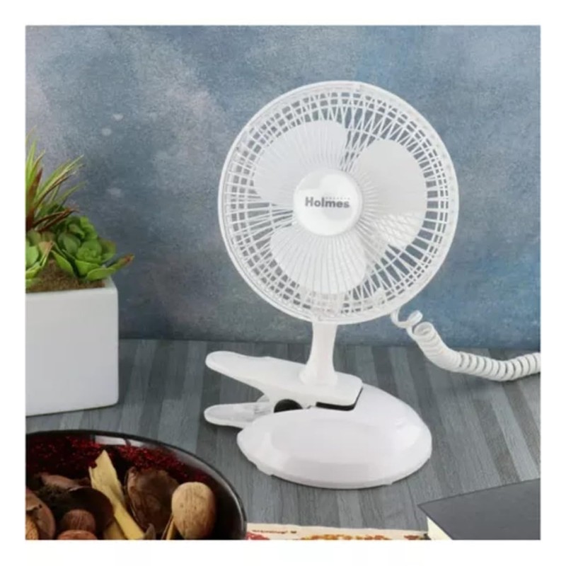 Mini Ventilador Holmes Clip para tu Espacio de Trabajo Clip