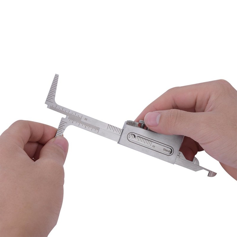 MUNEFE Welding Gauge, Stainless Steel Welding Pipe Gauge, Welding Gauge