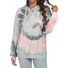 rosemia Womens 2023 Hooded Drawstring Pullover Sweatshirts Casual Long Sleeve