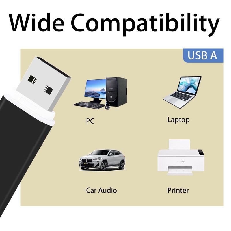 USB Stick 128 GB, Memory Stick 2.0 Memory Stick USB
