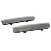 2x Clear Lens Rear Bumper Reflector Light Left Right L+R