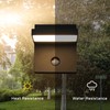 Lustrlach Outdoor Motion Sensor Wall Light LED Exterior Lighting Fixture