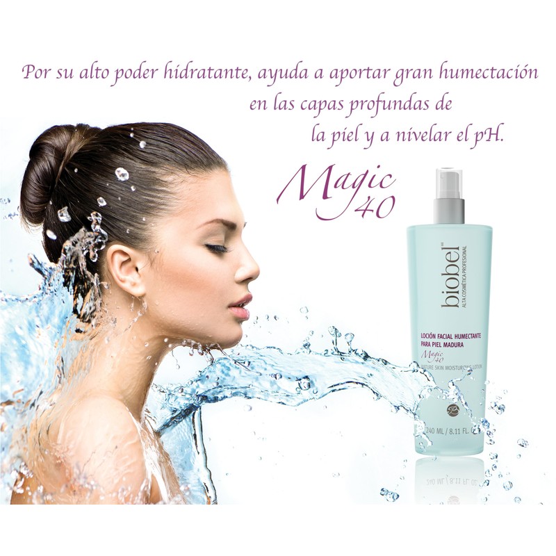Biobel Loción Facial Humectante Para Piel Madura Magic 40