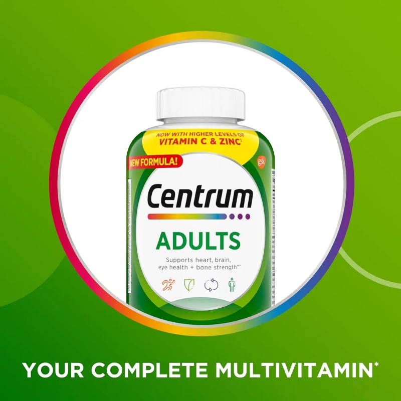 Centrum Adultos 200 Multivitaminico Vitaminas Eg R25