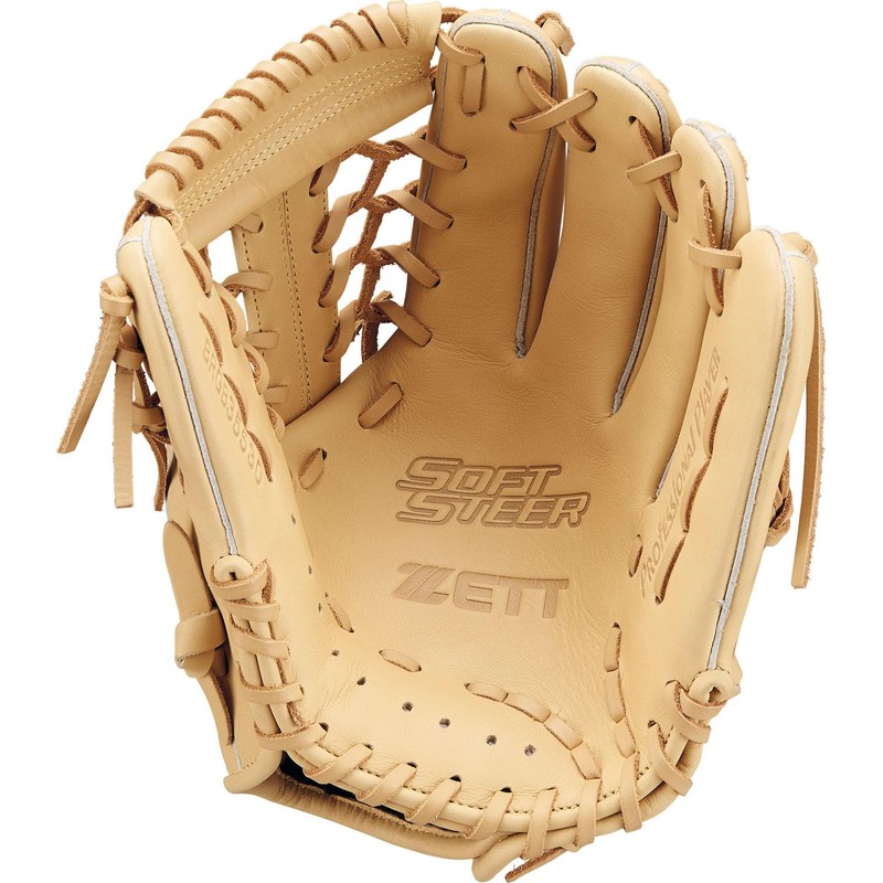 ZETT BRGB35530 Soft Baseball Glove Soft Steer All-round Left Throw
