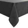 smiry Linen Table Cloth Square 140x140 cm Wipe Clean Tablecloth