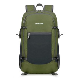 LXLCFHTD Stylish and Functional Outdoor Backpack: Packable, Lightweight & Durable - Your Essential Gear for Hiking, Camping & Travel!-OLIVE GREEN