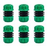 TOPWAYS 6 pack Hose Repair Connector, Quick Fix Extend Connector