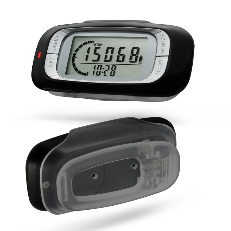 Sensor Pedometer 7 Days Memory with Step Counting Activity Time