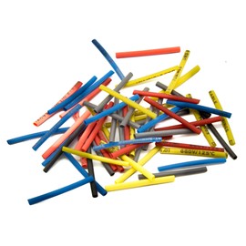 PROtastic 328Pcs 8 Sizes Assortment 2:1 Heat Shrink Tube Tubing Sleeve Wrap Wire Kit Set
