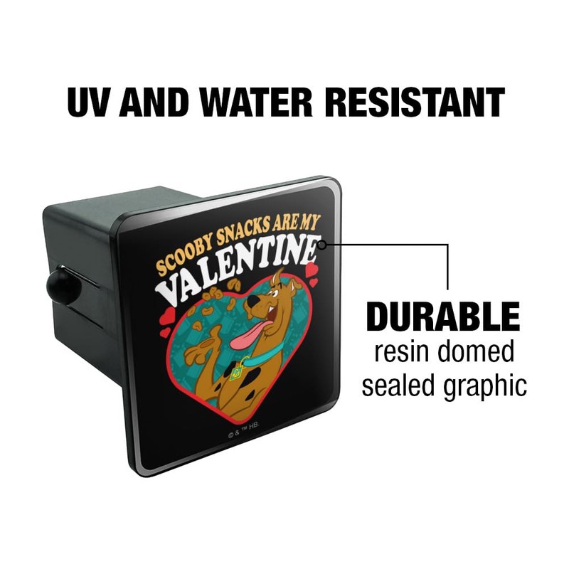Scooby Doo Scooby Snacks are My Valentine Tow Trailer Hitch