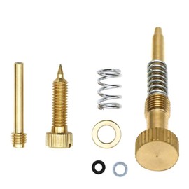 YJGZSVK Carburetor Fuel Adjuster Screw Jet + Air Fuel Mixture Screw For PWK 21mm 24mm 26mm 28mm 30mm 32mm 34mm Keihin OKO