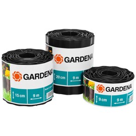 Gardena Flower Bed Edging Fence Brown 9cm 530-20 Product Warranty: Up to 5 Years