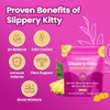 KITTYQUEEN Slippery Kitty Feminine Probiotic and Moisture Gummies, Pineapple Flavor,