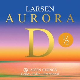 LARSEN STRINGS Aurora Cello Strings medium D 1/2 Medium