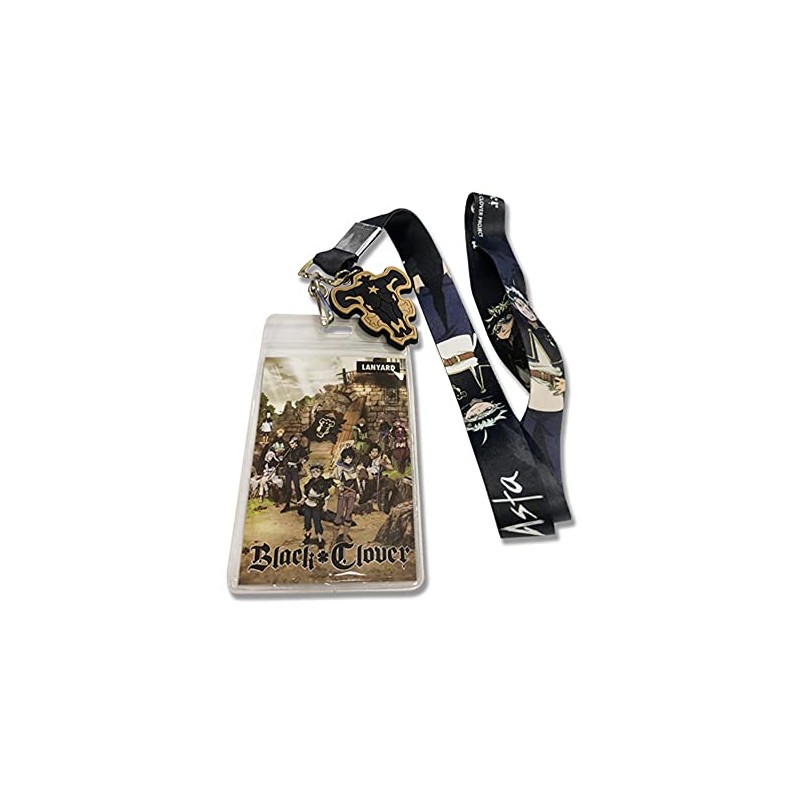 Great Eastern Entertainment Black Clover - Asta Lanyad, Multicolor, 5"