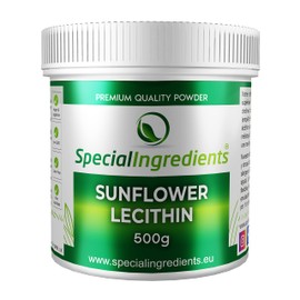 Sunflower Lecithin Powder 500 g Highest Quality GMO Free (German Labels and Instructions)