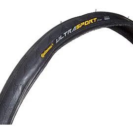 Continental Unisex Adult Ultra Sport II Folding Tyre - Black, Size 700 x 28