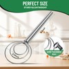 Agttete Danish Dough Whisk Stainless Steel Bread Whisk with Dough