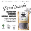 Apsogo Organic Greek Lavender Flowers - Dried Culinary Lavender Buds