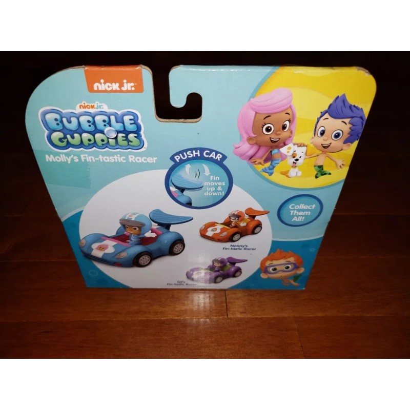Nick Jr. Bubble Guppies Molly’s Fin-tastic Racer Push Car Toy