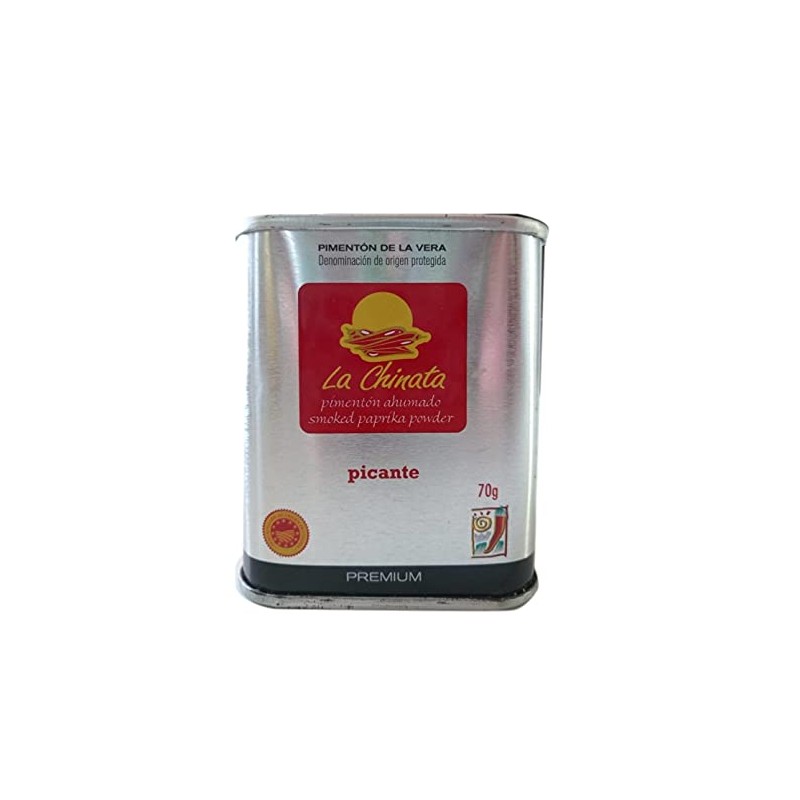 La Chinata PREMIUM Hot Spanish Smoked Paprika 2.47 oz Pimenton