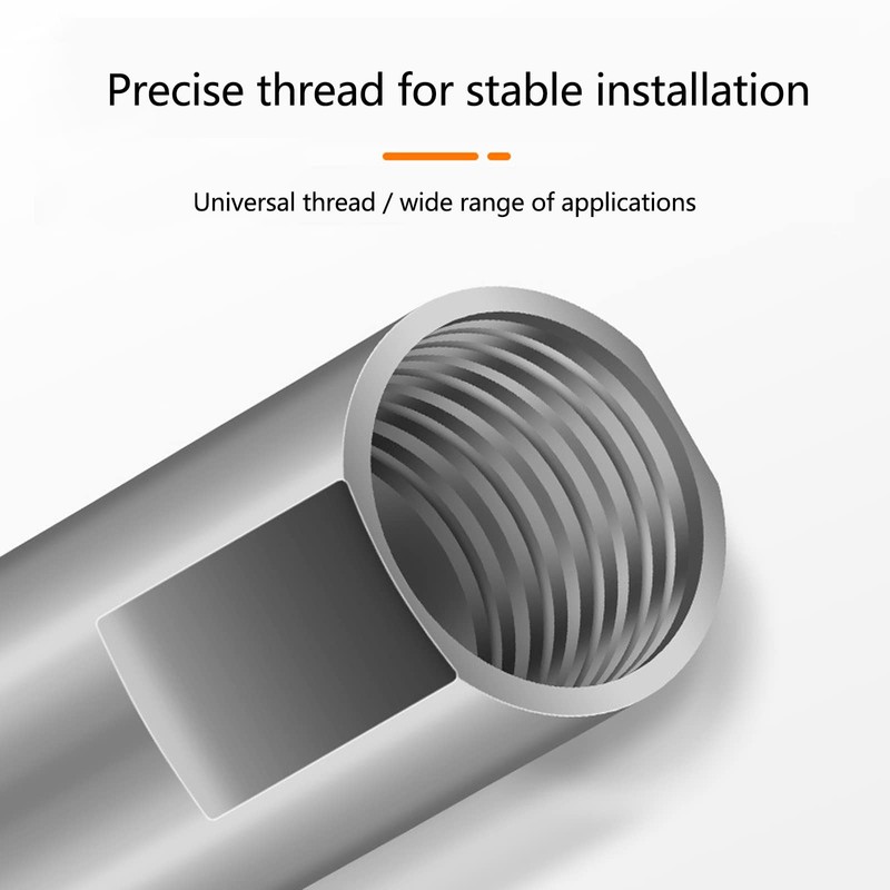 DYKK Angle Grinder Extension Connection Rod, 80mm M10 Threaded Shaft