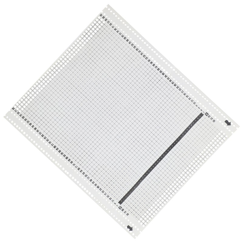 50Pcs Knitting Machine Blank Card Pre Punched Professional Spare Parts