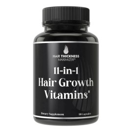 Vitaminas Veganas Para Crecimiento Capilar 11-en-1 Biotina