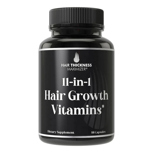 Vitaminas Veganas Para Crecimiento Capilar 11-en-1 Biotina